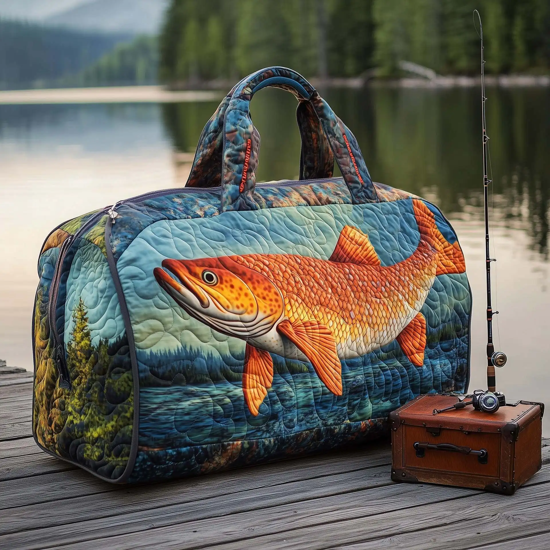 

Сумки с 3D-печатью и стеганым узором, винтажные модные подарочные сумки, сумки-тоут, индивидуальные сумки для тренировок, путешествий, пляжа, походов и кемпинга