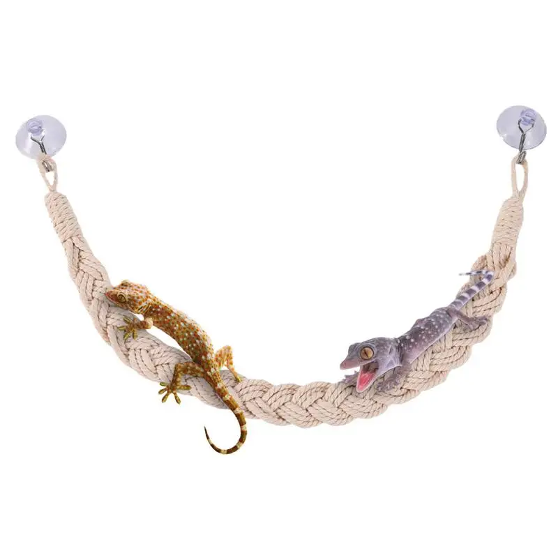 Hermit Crab Toys Hermit Crab Toys Habitat Decor Reptile Tank Terrarium Accessories Hermit Crab Climbing Jute Rope Ladder