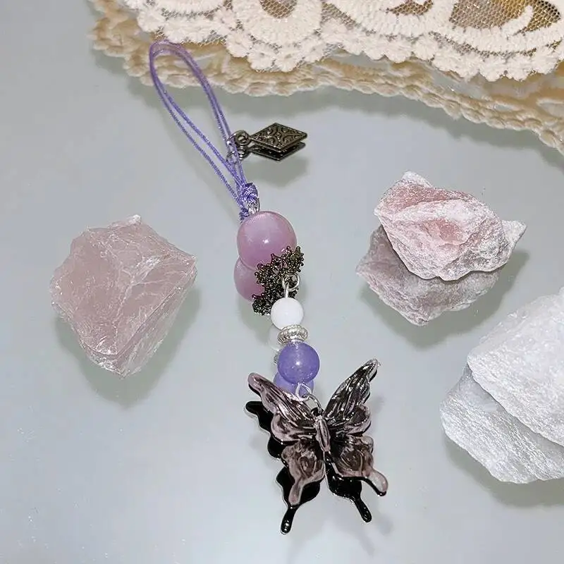 

Anime GAME Honkai: Star Rail Castorice Charm Wrist Strap Keycord Cellphone Lanyard Girl Keychain Mobile Phone Case Hanging Chain