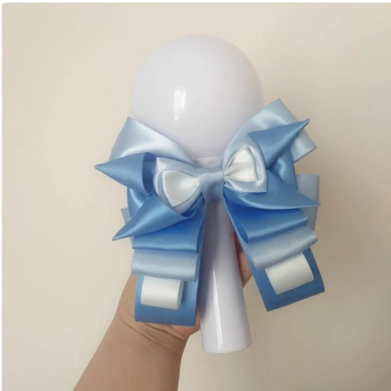 الأصلي اليدوية لوليتا ربطة القوس فيونكة بروش المعبود الحفل ستار مطاردة اليد ضوء Bowkont المرأة طوق الزهور اكسسوارات مجوهرات