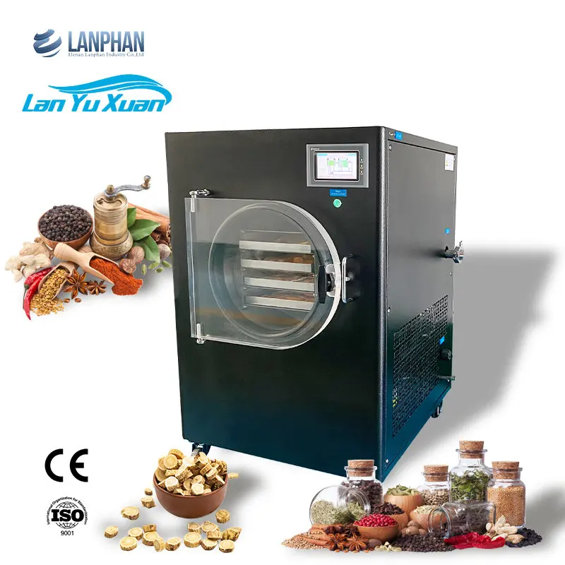 Lanphan Vacuum Freeze Dryer for Puffed up Candy Lyophilizer Food Machine Freeze Dried