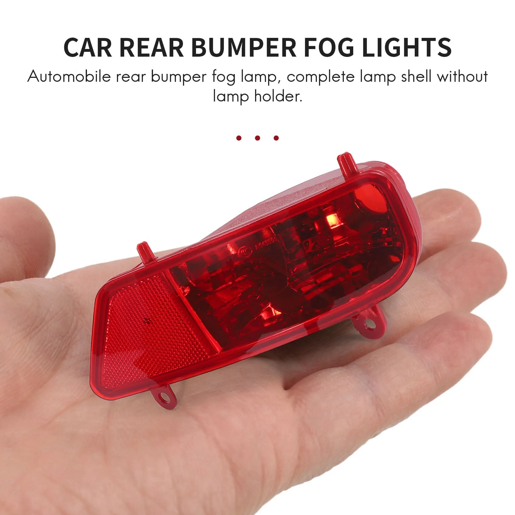 A10E-Car Rear Bumper Fog Lights Reflective Lights For 3008 2009 2010 2011 2012 2013 2014 2015 5.0 2 R