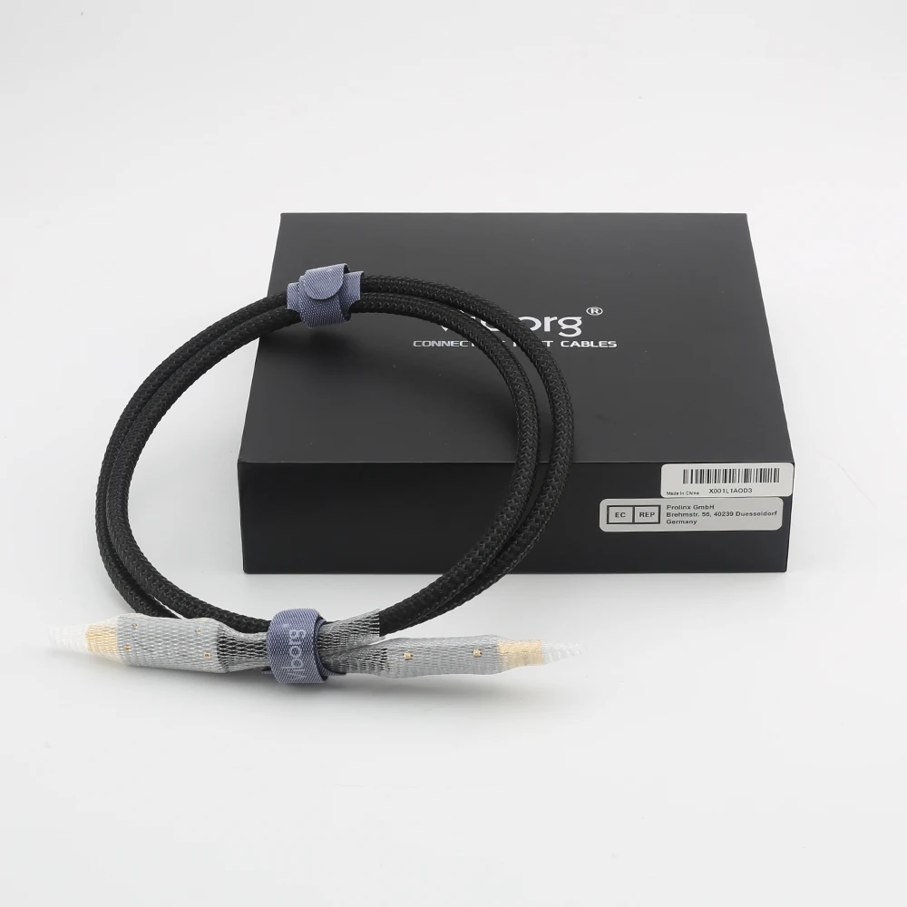 ใหม่ Viborg UC01 HI-End OFC USB Audio Audiophile USB AB A-B DAC ทองชุบ DAC ตัวถอดรหัสสายเคเบิลเครื่องพิมพ์