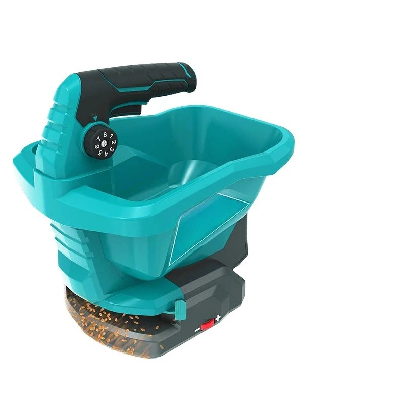 Agricultural planting large-capacity fertilization and feeding machine soybean vegetable seed seeder