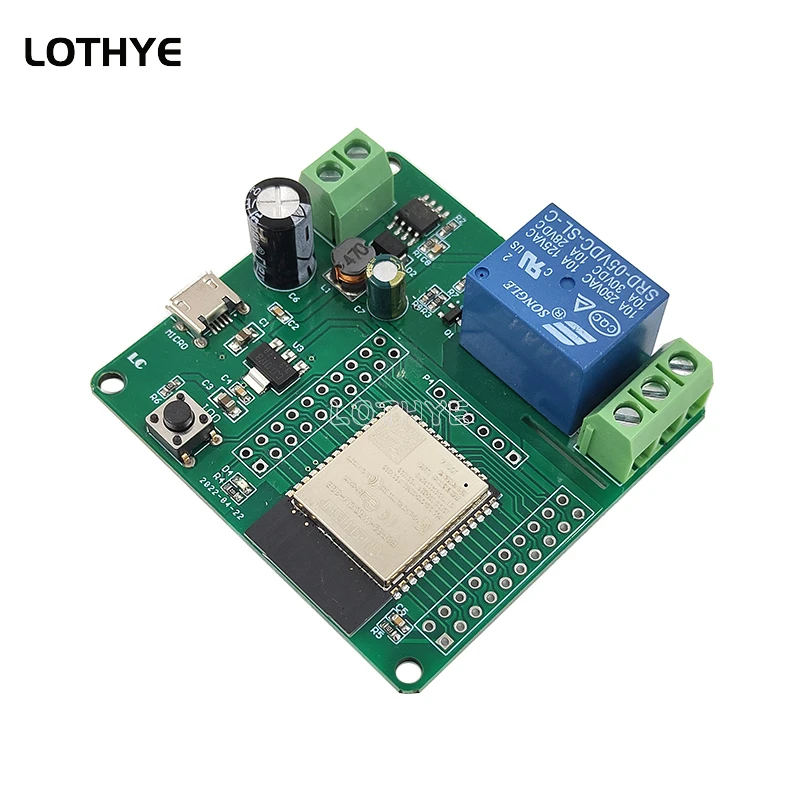 DC 7-60V Power Supply ESP32 Single Circuit Relay Module Wireless Control ESP32 Development Board ESP-32 ESP32 WROOM Smart Home