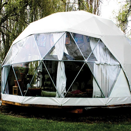 2026 New Design Hotel Round Dome Tent Winter Coldproof Geodesic Tent for Camping Exhibitions and Parties