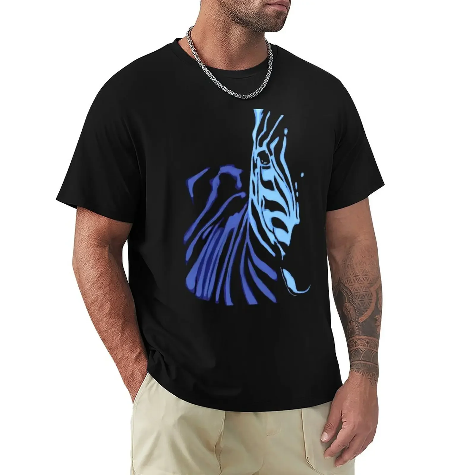 Zebra acrylic painting T-Shirt kawaii clothes for a boy shirts graphic tees t shirts for men pack