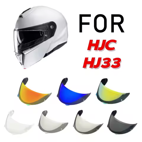 i90 Face Shield for HJC i90 i91 HJ33 Helmet Visor Interchangeable Viseira Capacete Sunscreen Vis&egrave;re Moto Lens Windproof