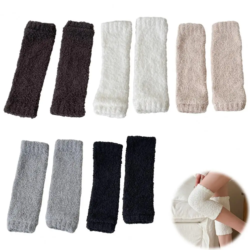 Thermal Heat Storage Socks Thickened Thermal Knee Sleeves for Winter Warmth Breathable Knee Pads for Skiing for Protection