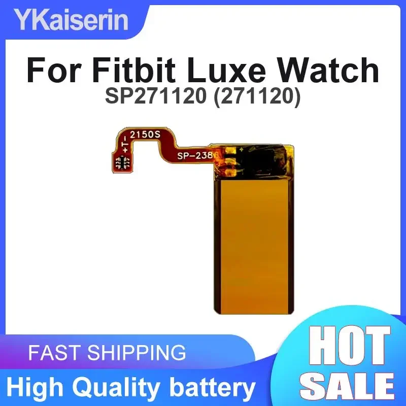 50mAh Smart Watch Battery SP271120 271120 High-Capacity For Fitbit Luxe Watch Fast Shipping