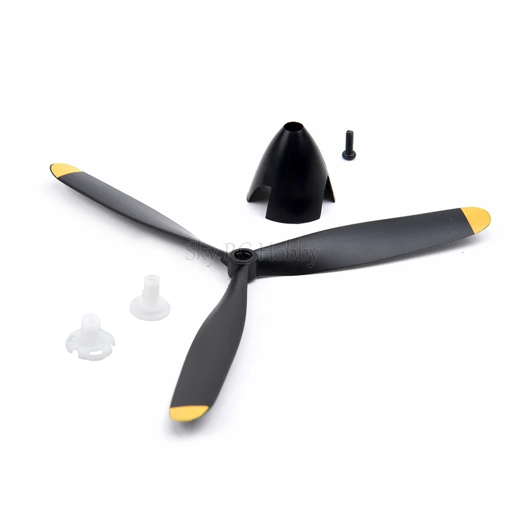 1/2/4/6/10/20 PCS RC 3 Blades Propeller for 761-5 P-51D / 761-8 F4U / 761-9 T28 / 761-11 BF109 / 761-12 Spitfire RC Plane