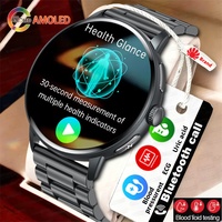 2025 New AI Body Fat Analysis Smart Watches ECG+PPG Blood BP Oxygen Uric Acid Sapphire Bracelet For Android&iOS Smart watchs Men