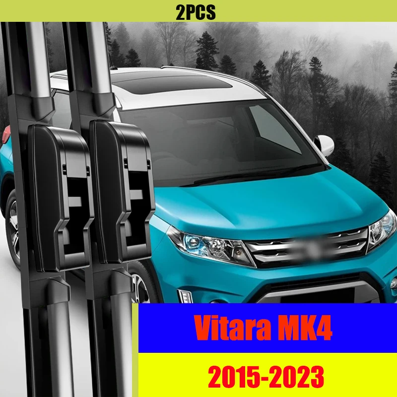 

Wiper Front Wiper Blades For Suzuki Vitara MK4 2015-2023 2016 2017 2018 Windshield Windscreen Window Brushes 24"+16" Accessories