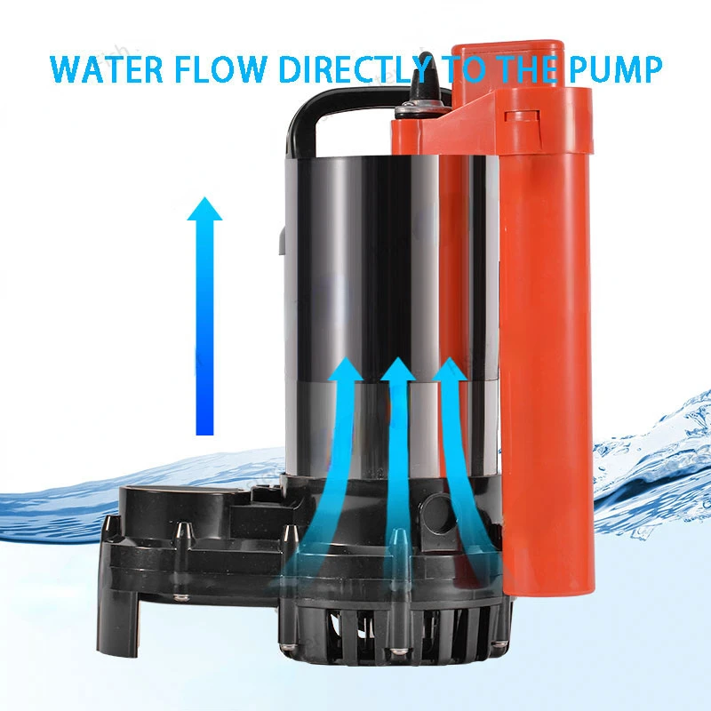 Landscape pool kio Fish pond submersible pump circulating pump koi pond circulating filter pipe pump high-power water pump