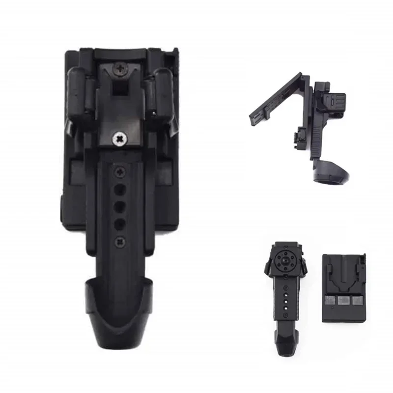 

Тактическая кобура для дубинки MOLLE, чехол-держатель для дубинки для ремня, держатель для распыления, чехол для фонарика с вращающимся на 360° зажимом для ремня