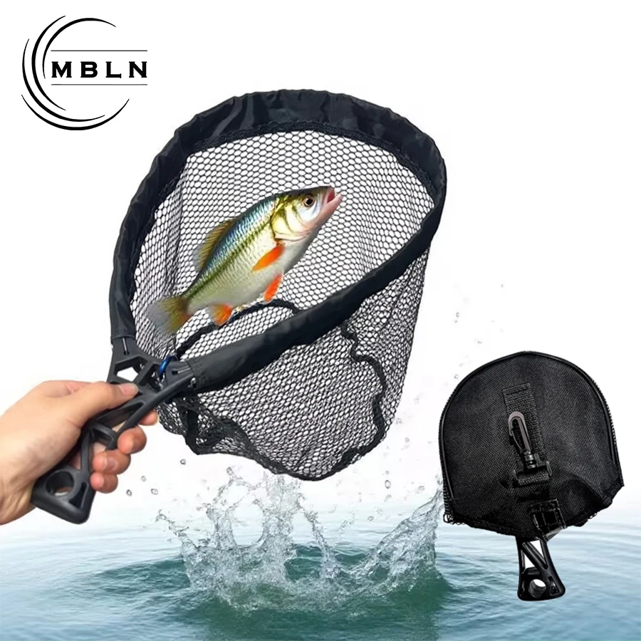 

Миниатюрная подсак, складная портативная подсак, подходит для ловли на приманках, ловли на плоту и ловли нахлыстом.