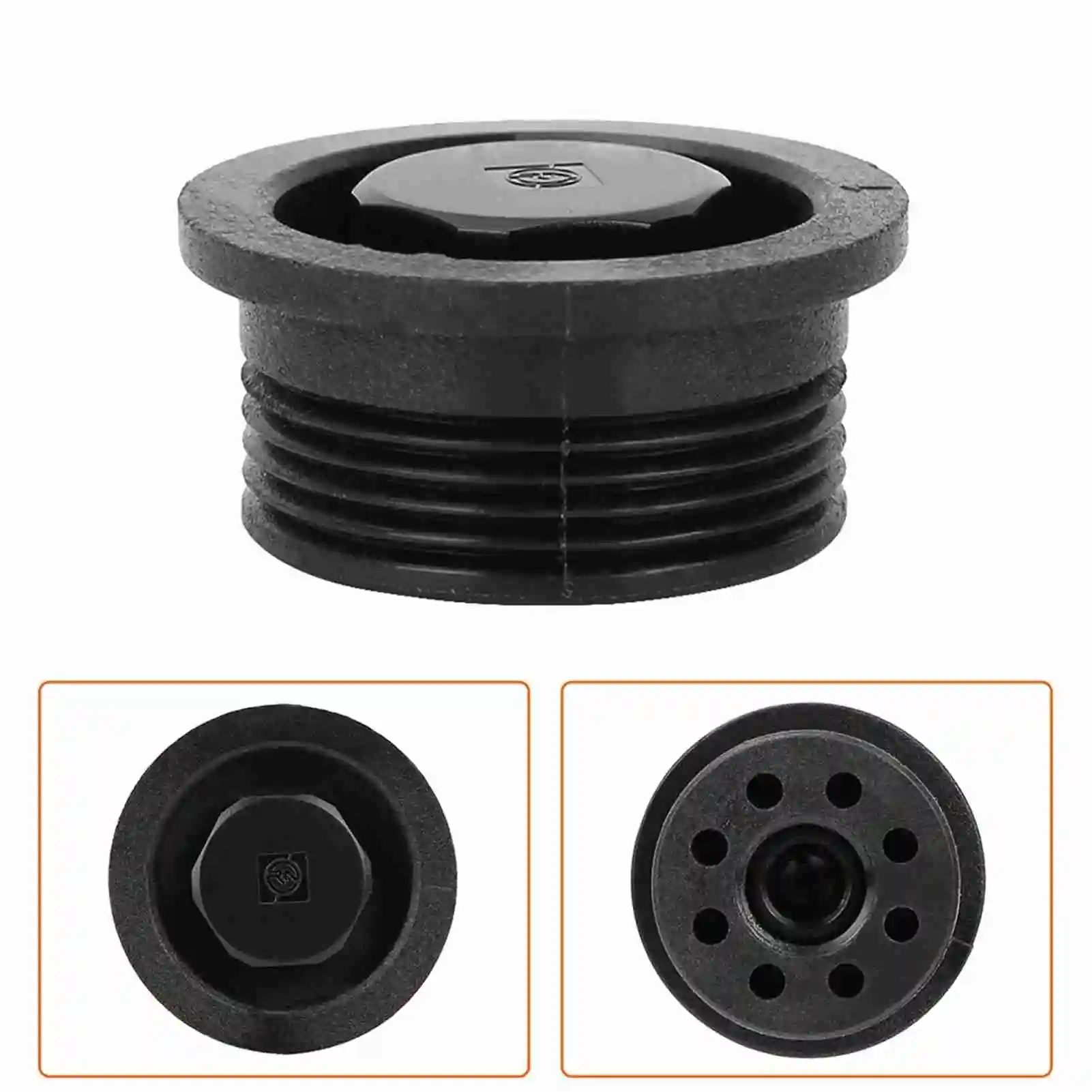 لوح تنفيس الهواء لوح ركوب الأمواج فتحة تهوية 3*1.5*2.5 سنتيمتر فتحة تهوية بلاستيكية لركوب الأمواج مجداف وقوف فتحة تهوية بلاستيكية لركوب الأمواج (أسود)