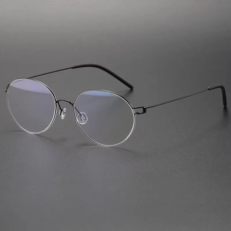 

Fashion Design frameless Round Minimalist Eyeglass Frame Titanium Optical Frame Glasses Frameless Eyeglasses Frame Eyewear