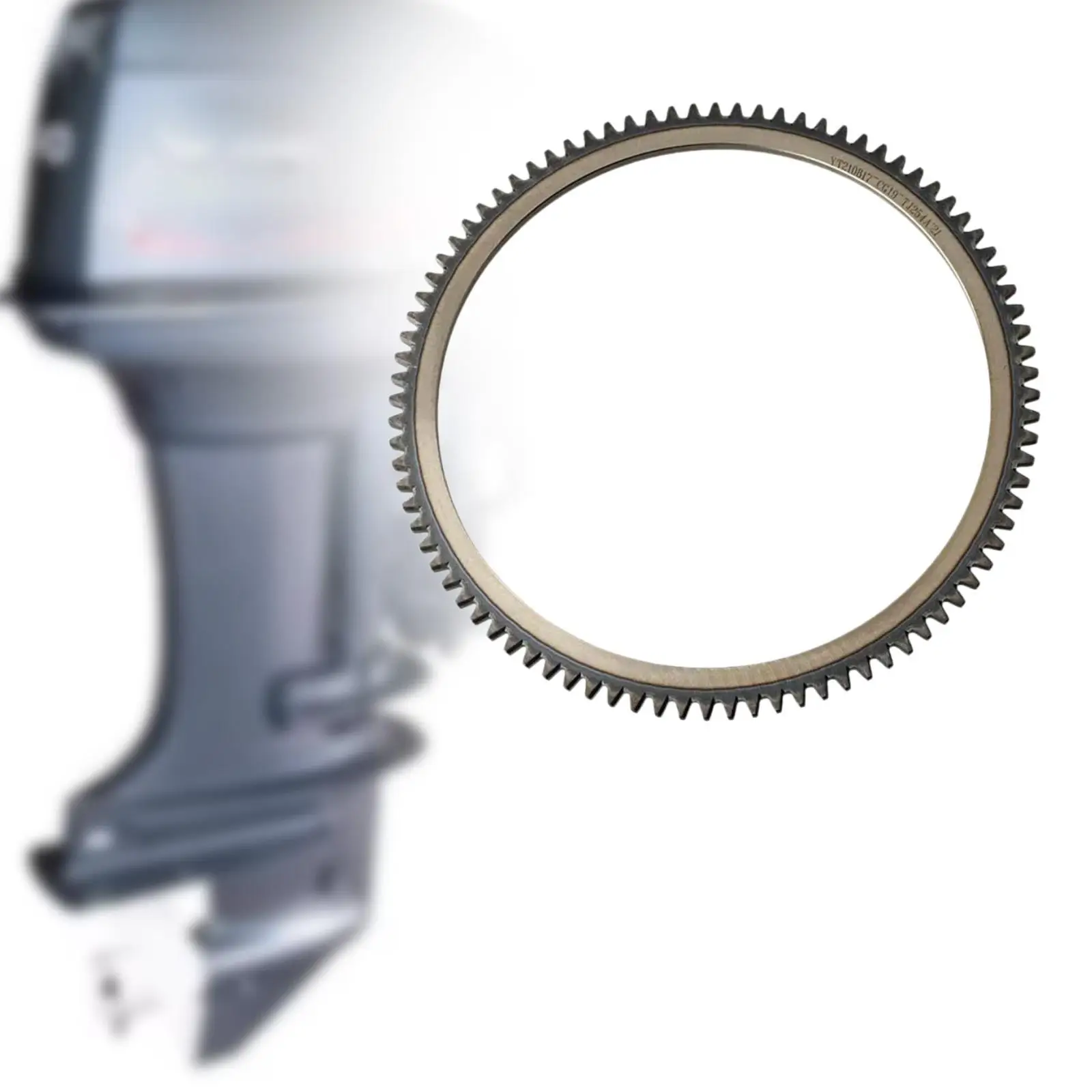 Flywheel Ring Gear Replacement Garage Easy to Install Component 66T-85550-00 for F15lmha_01 Generator 2006 and Later