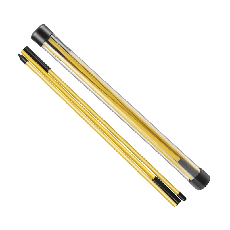 -[Cilae-17R] Golf Alignment Sticks Training Aid 2 Pack,3-Section 48 Inch Golf Swing Trainers Foldable Practice Rods Aiming Stick