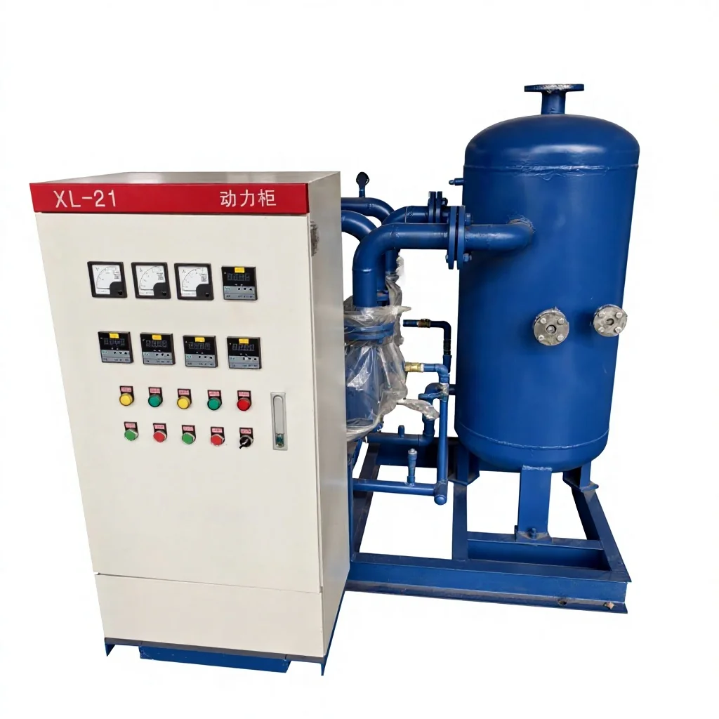 Industrial Water Ring Vacuum Pump Set With PLC DCS Automatic Start Stop Control