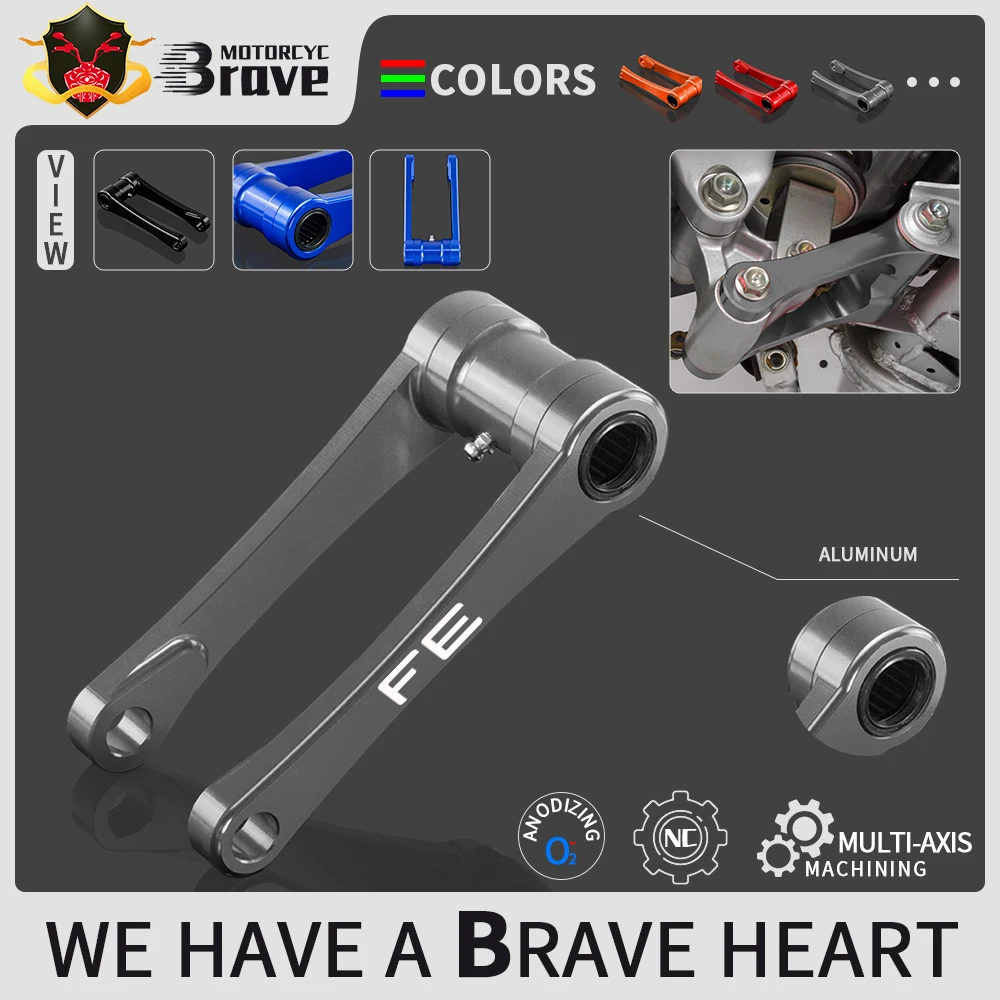 

CNC Motorcycle Lowering Link Kit For FE250 FE350 FE350S FE450 FE501 FE501S FE 250 350 350S 450 501 501S 2019 2020 2021