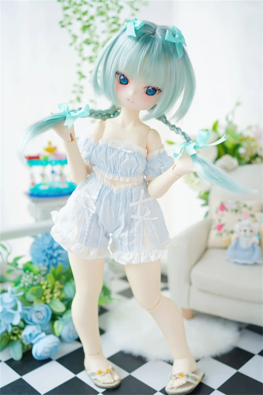 BJD Doll clothes sd16, 1/3,1/4, Xiong Mei top Short + Skirt/Pants Set BJD Doll accessories (no doll)