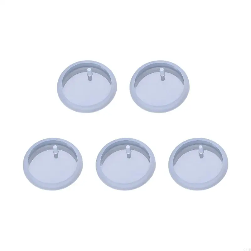 Multipurpose Silicone Jewelry Mould Pack of 5 for Creating Customes Keychains and Charm