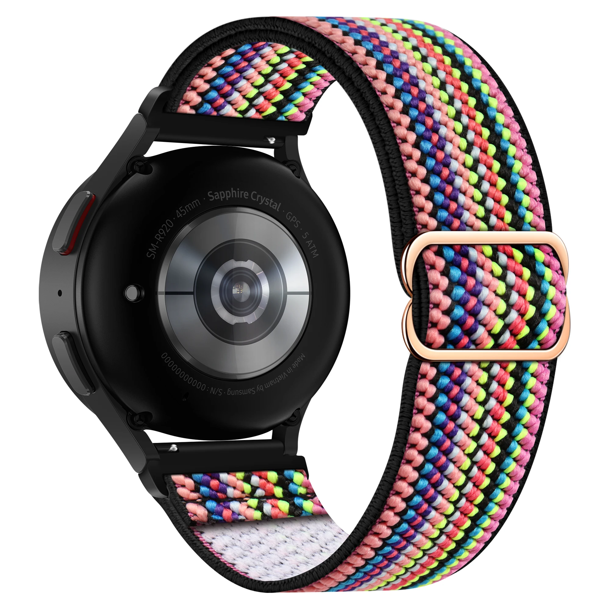 22 مللي متر نايلون الرياضة حزام (for) ساعة حزام ل Garmin Venu 2 / Vivoactive 4/Forerunner 265 255 سوار ل ساعة هواوي GT 2 46 مللي متر العصابات