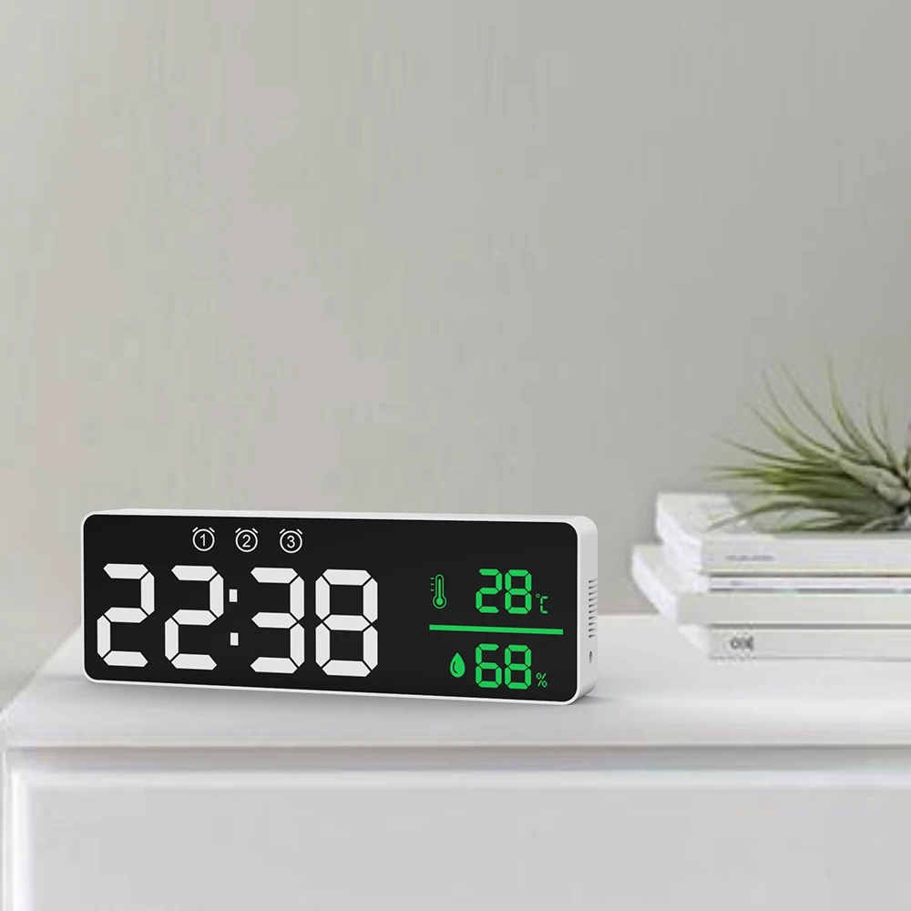 High Precision Wall Mounted Light Emitting Diode Display Digital 24-hour Real-time Monitoring of Temperature