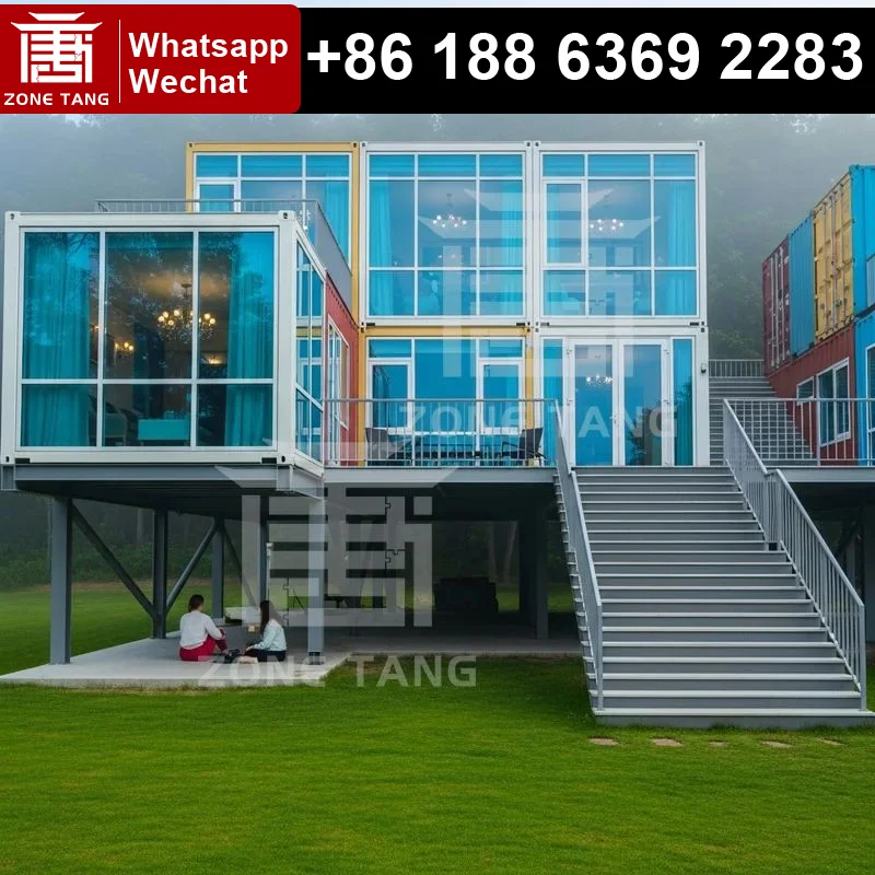 

Smart Home Integration Detachable High Quality Mobile Home Luxury Manufacturer Flat Pack House Multilevel Residence Kit Homes