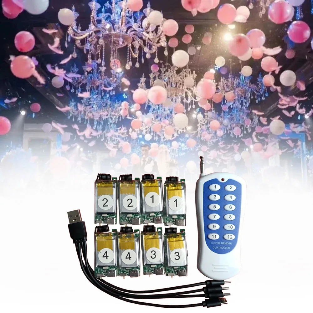 

Remote Control Balloons Kit For Exploding Blaster Balloon Machine Balloon Blaster Machine For Bride Wedding Decorations
