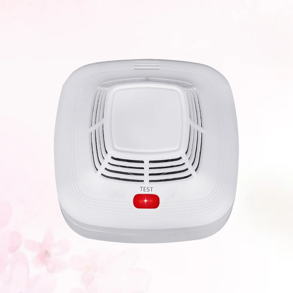 Smoke Sensitive Stable Independent Alarm Sensor White for Home School Library