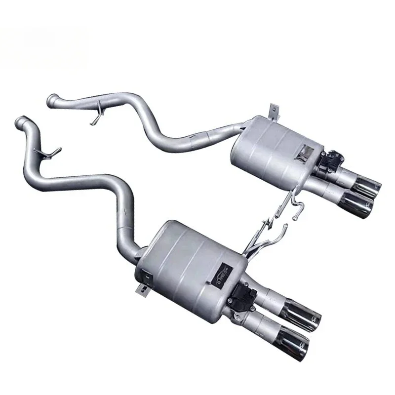 High flow Exhaust For BMW M6 2014- car modification in the tail quality Stainless Steel exhaust System