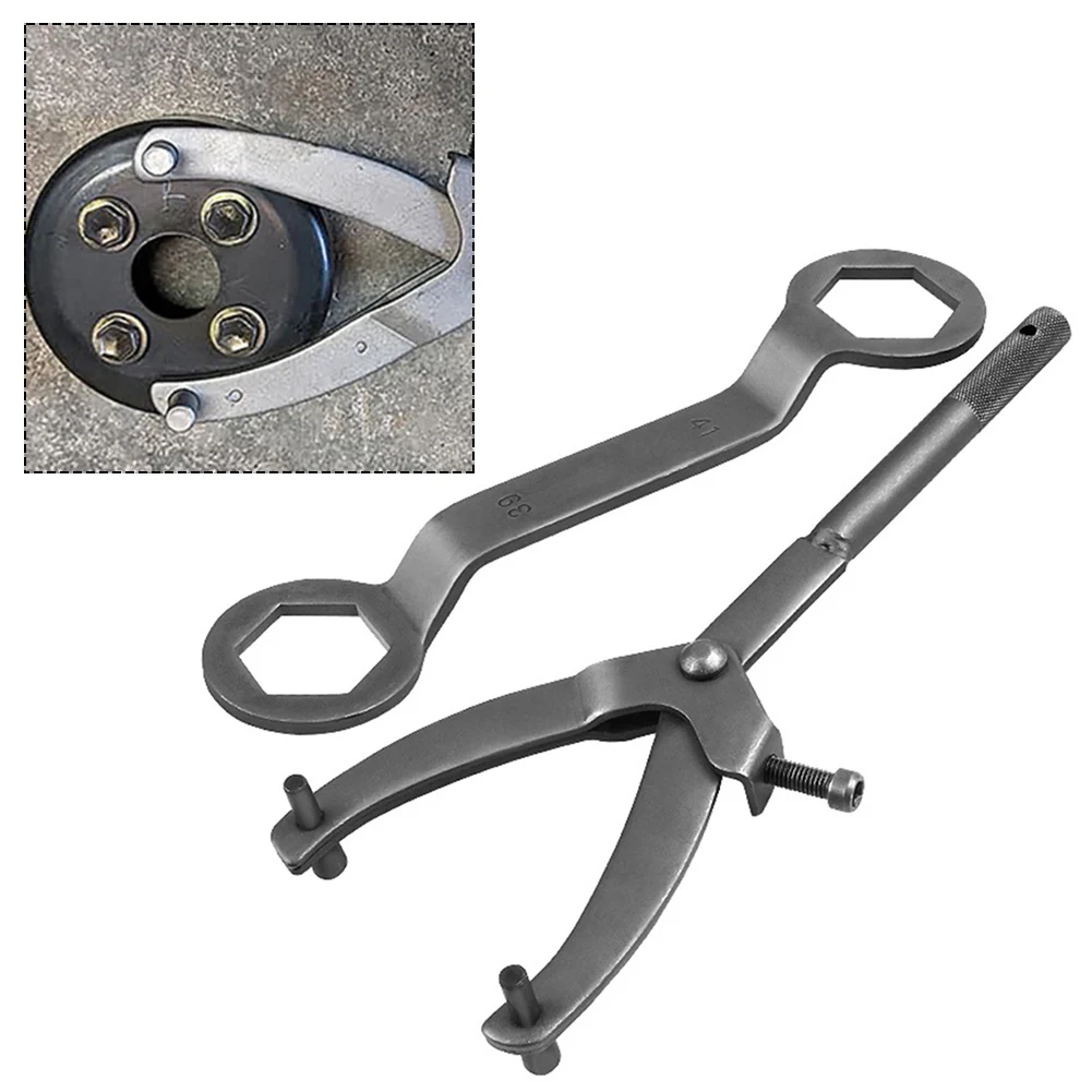 Y Type Double Head Wrench 39-41mm For Motorcycle Scooter Pulley Flywheel Disassembly Clutch Nut Removal Hand Tool