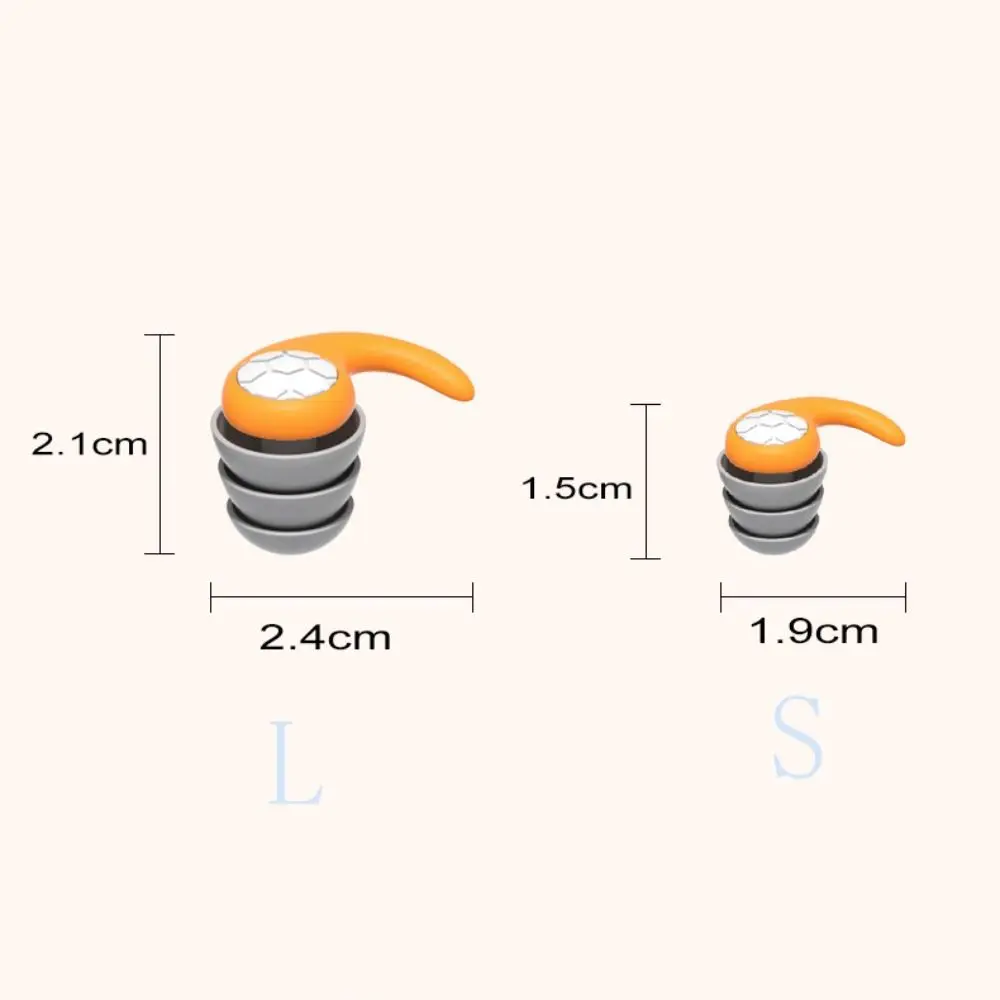 Ear Protector Swimming Earplugs Waterproof Sound Blocking Waterproof Ear Plug Portable Silicone Silicone Earplugs Swimming