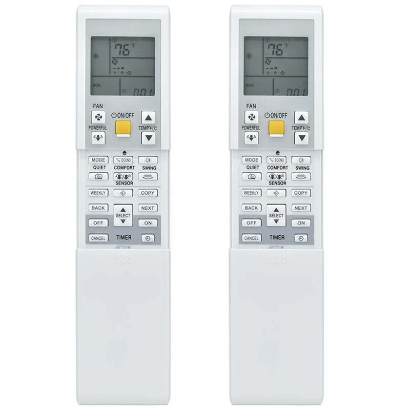 GROCE-2X Remote Control For Daikin Arc452a9 Arc452a10 ARC452A4 Arc452a1 Arc452a2 ARC452A3 ARC452A5 ARC452A6 ARC452A7 Arc452a8