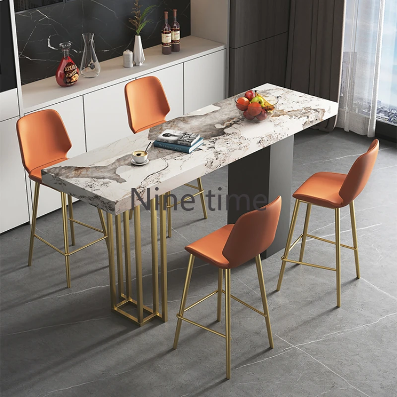 

Barman Countertop Bar Table Small Dining Nordic Industrial Bar Counter Table Sets Bistro Beistelltisch Tavolo Pranzo Furniture