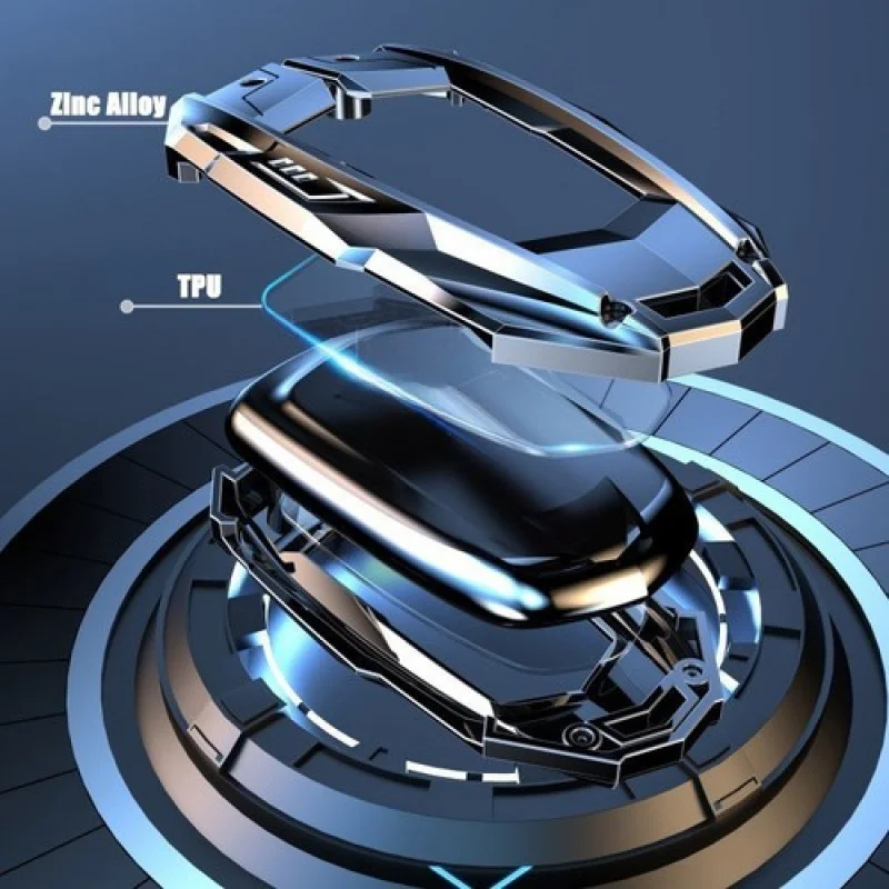 A + سبائك الزنك بولي TPU مفتاح السيارة فوب غطاء حقيبة لكاديلاك CT5 CT6 XTS XT4 XT5 ATS #3