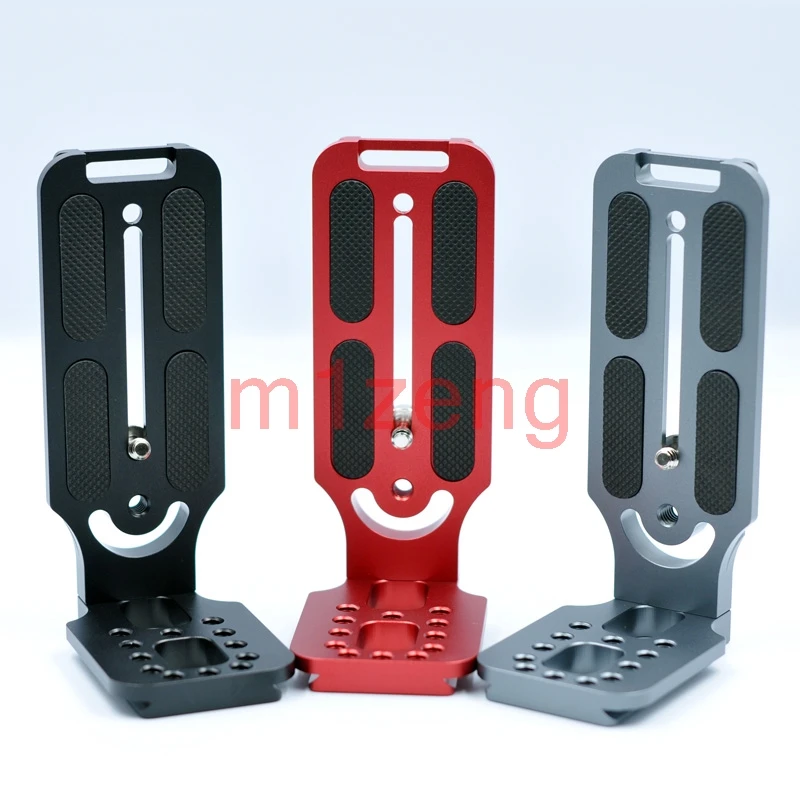 L130A Universal Vertical Quick Release L Plate/Bracket Holder grip base for canon nikon sony fuji olympus camera Zhiyun feiyu