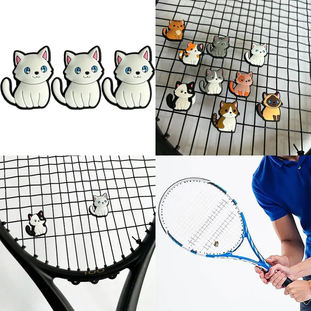 

Набор из 3-х амортизаторов для теннисных ракеток, силиконовых амортизаторов для снижения вибрации и повышения комфорта в ракетболе