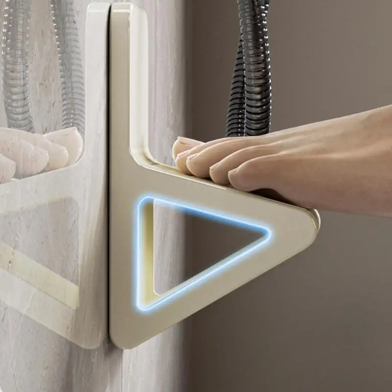 

Подставка для ног для душа в ванной комнате, треугольная стабильная подставка для душа, педаль для ванной комнаты, подставка для ног для бритья, подставка для ног для душа для нескользящего педикюра