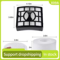 X09A 2X NV680 Filter For Shark Rotator Powered Lift-Away Speed Vacuum, For Shark NV681 NV800UK NV800 NV801 NZ801 UV810 AX910