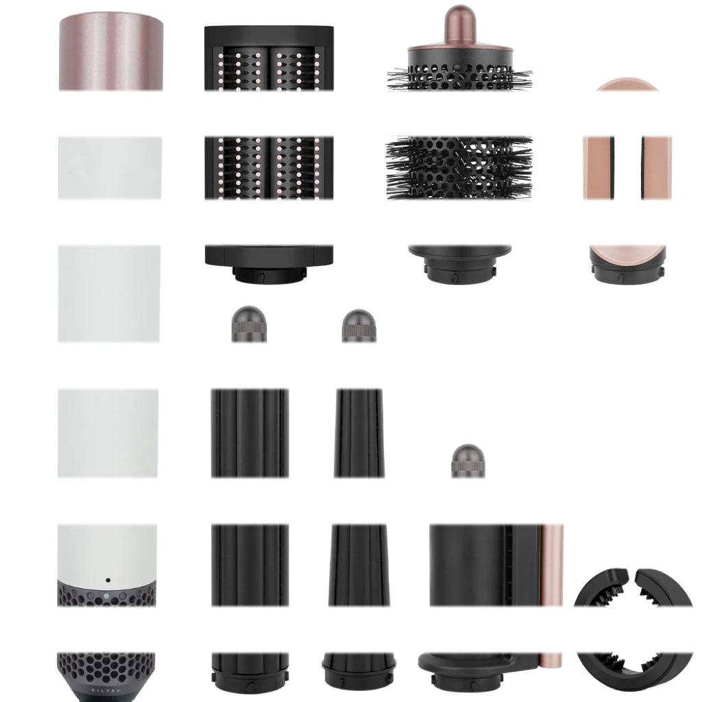 

STLF HS 08 6-in-1 Multifunctional Electric Portable LED Air Curler with Adjustable Heat for Hotel Use