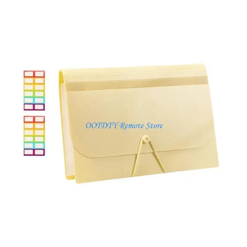 

DXAB Expanding Receipt Coupon Folder Accordian File Organizers for Document Coupons