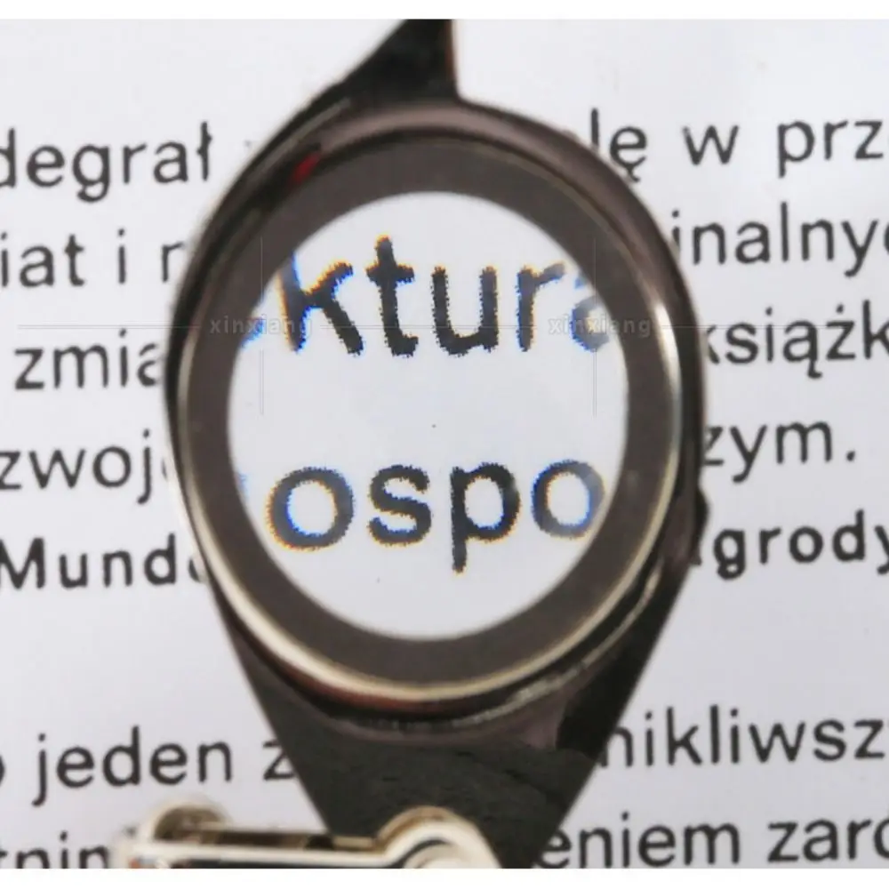 المحمولة مع سلسلة 10X للطي حلقة رئيسية المكبر أحادي القراءة الجيب المكبر أداة العلوم سبائك الزنك مجوهرات العدسة اليومية