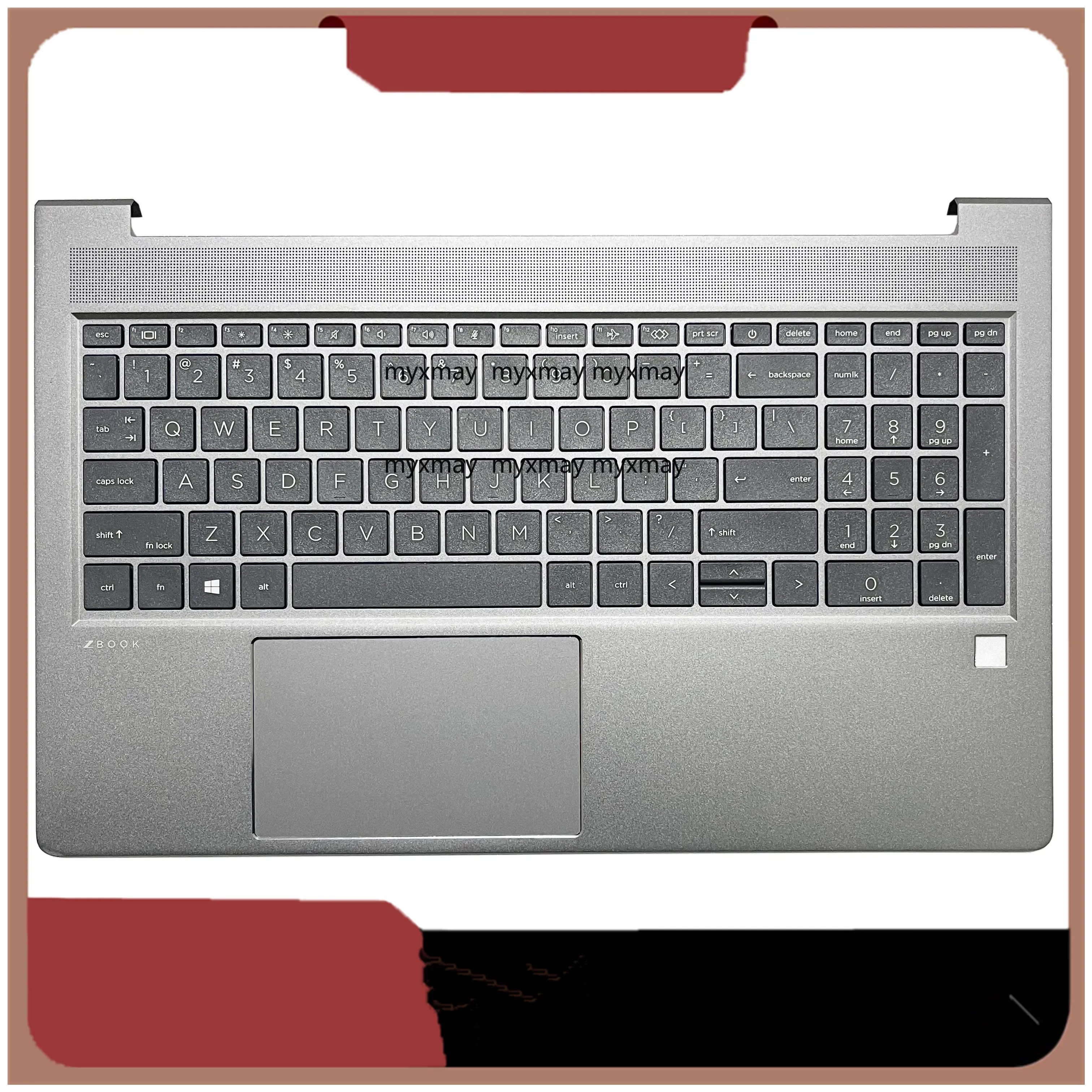 

New US Keyboard Laptop Case For HP Zhan99 Zbook15 Power G7 G8 XW5 LCD Back Cover Palmrest Upper Lower Bottom Case XW5BATP20