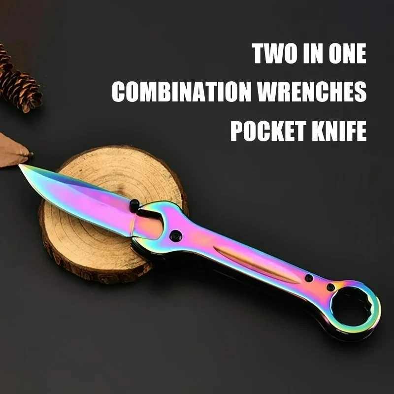 

Multifunctional wrench folding knife 3Cr13Mov blade edc multitool knives Daily life at home outdoor Camping tactical knife