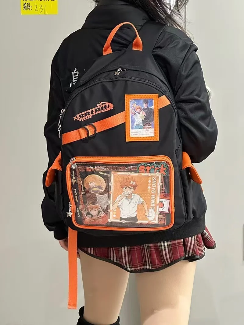 Bolsos Ita estéticos Vintage japoneses Y2k, mochilas escolares transparentes que combinan con todo, mochilas informales para estudiantes 2024