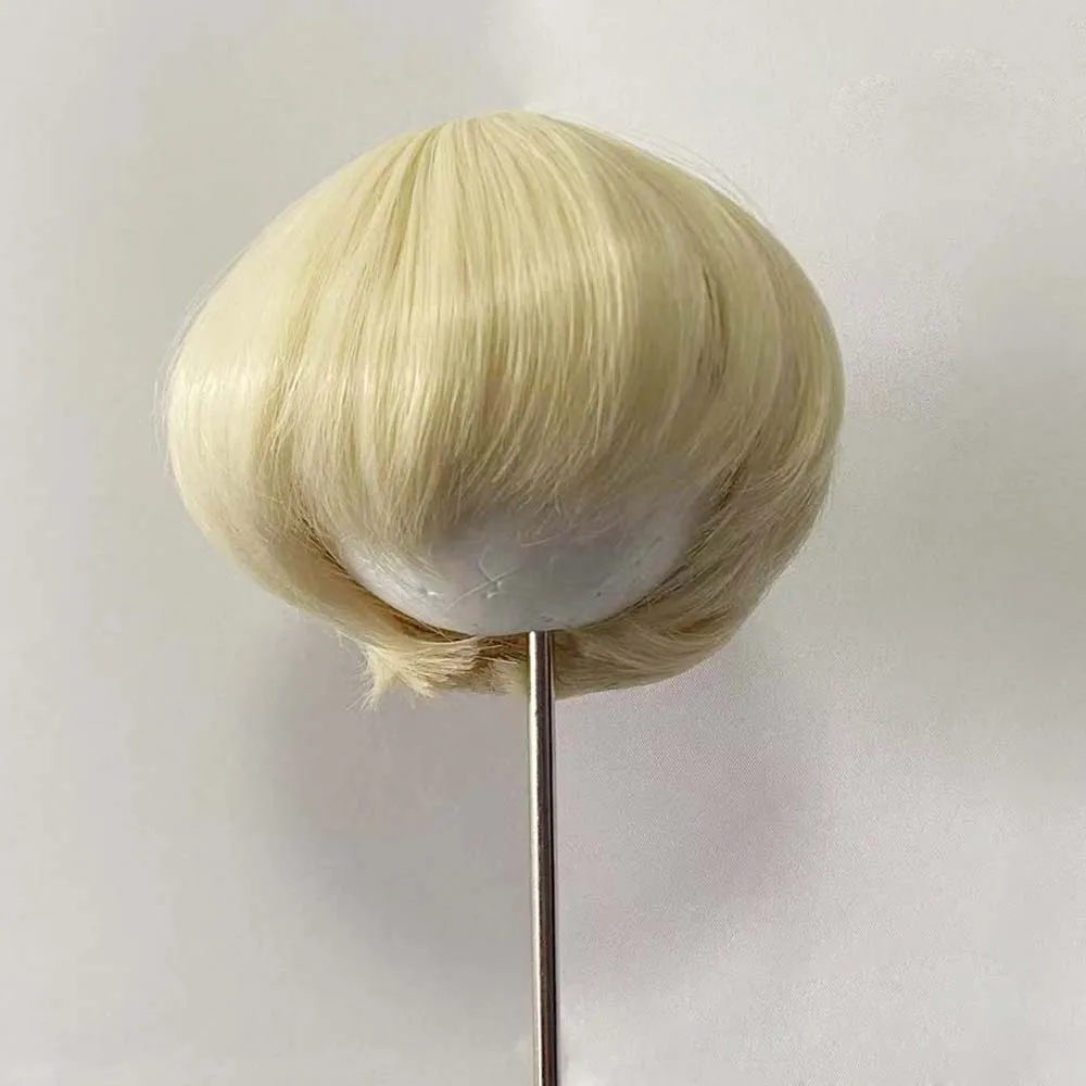 

Парик для BJD кукол 1/3, 1/4, 1/6, 1/8, короткий, прямой, из термостойкого волокна, для SD кукол